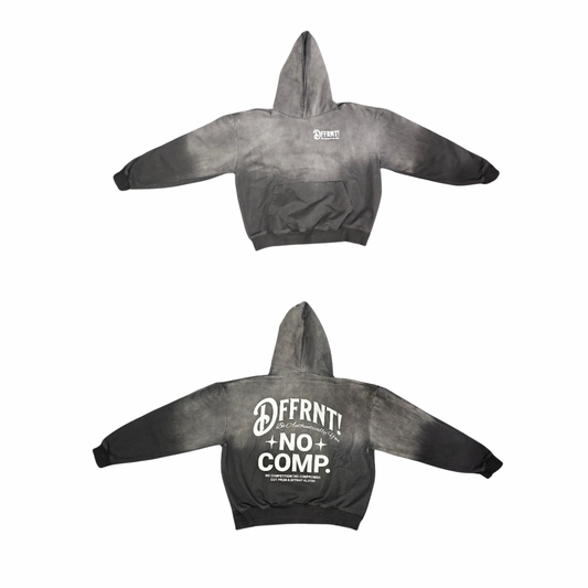 (CLOUDY & BLACK) NO COMP. PREMIUM HOODIE