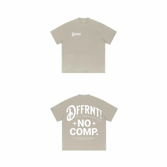 (TAN) NO COMP. HEAVYWEIGHT T-SHIRT
