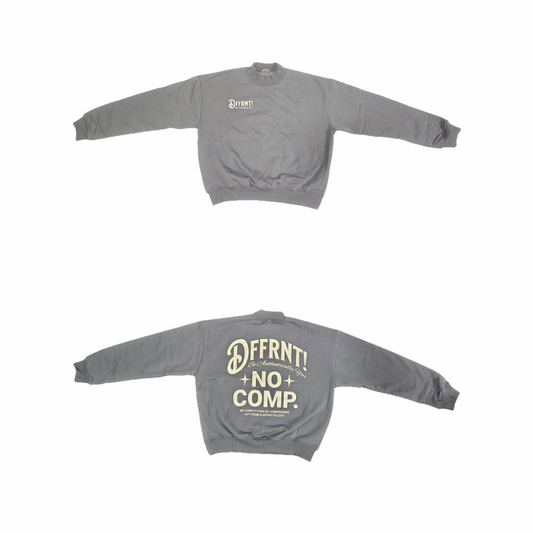 (GREY) NO COMP. PREMIUM CREWNECK